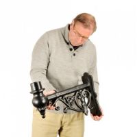 Ornate Wall Bracket Finished In Black 