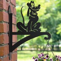 Cartoon "Bloodhound" Dog Hanging Basket Bracket