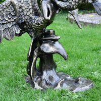 Close-up of the Base of the Sculpture