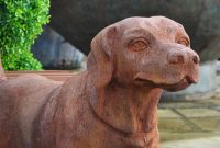 “Maxwell Park” Cast Iron Dog Sculpture 