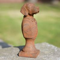 side view of the Rustic Dog Bust