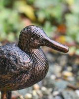 Bronze Copper Cast Iron Sparky Avocet Bird Garden Sculpture 16.5cm
