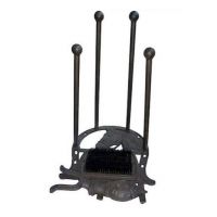 Cast Iron "Horse" Boot Brush & Scrapper Welly Rack in a Rustic Finish