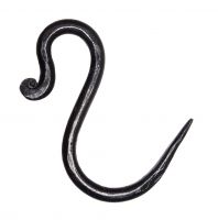 Solid Wrought Iron "S" Hook