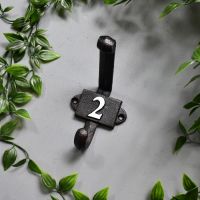 Cast Iron Number 2 Coat Hook