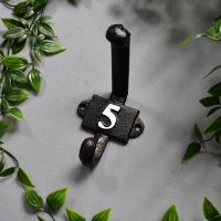 Cast Iron Number 5 Coat Hook