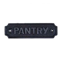 Cast Iron "Pantry" Sign