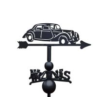 Close-Up of Cast Iron & Steel 1952 Riley RM Weathervane