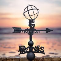 Cast Iron & Steel "Atlas" Weathervane