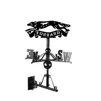 Mounted Cast Iron & Steel East Riding of Yorkshire Yeomanry Weathervane