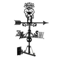 Wall Mounted Cast Iron & Steel Lincoln Imp Weathervane