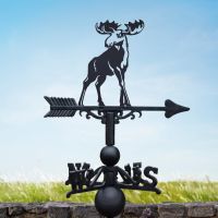 Weathervane with Moose Topper 