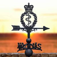 Cast Iron & Steel Royal Army Medical Corps Weathervane