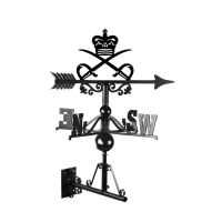 Mounted Cast Iron & Steel Royal Army Physical Training Corps Weathervane