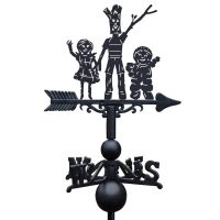 Close-Up of Three Woodland Characters Topper