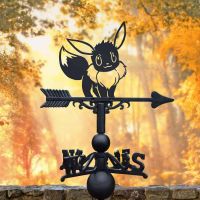 Cast Iron & Steel Weathervane with Unevolved Furry Brown Creature Topper