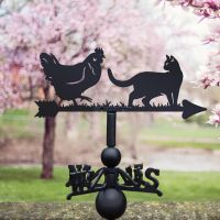 Cat & Chicken Weathervane