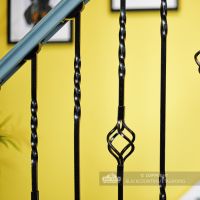 "Cavendish" Set of 2 Alternating Stair Spindles - Pattern 2