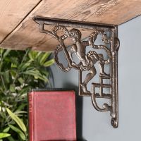 Cherub Shelf Bracket Created from Iron