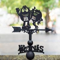 Weathervane with Chocolate Confectionary Characters Topper