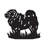 Chow Chow Weathervane Top