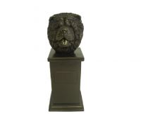 Chow Chow Bronze Dog Treat Jar