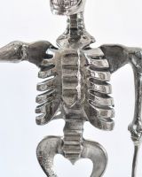 Close up of Chrome Skeleton Chest