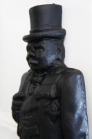 “Churchill” Cast Iron Door Stop 