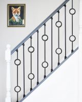 Double Circle Design Spindles With Rake Brackets 