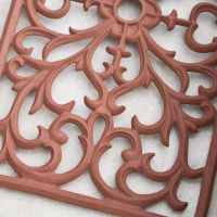 Ornate Scroll Pattern on the "Clarence" Rectangle Doormat