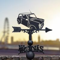 Classic mini weathervane in the city