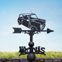 Classic mini weathervane on a sunny day