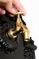 Black Wall Mounted Water Faucet