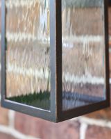 Close-up of the Bevelled Glass in the Lantern