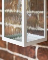 Close-up of the Bevelled Glass in the Wall Light