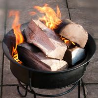 Black Marrakech Fire Pit