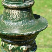 Close-up of the Olive Green Finish