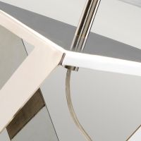 Close Up of Wired Table Lamp 