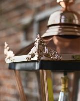 Close up Of Copper Finials 
