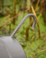 Close up of intricate tail detail on hippo outdoor statues