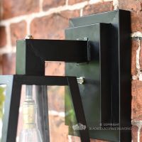Close Up Of Modern Top Fix Mounting Bracket