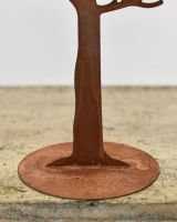 Close Up Of Rustic Tree Ornament Base 