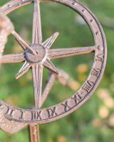Close up Of Rustic Armillary