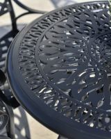 Details On The Aged Black Farleigh Furniture Set