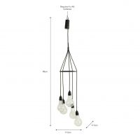 Dimensions of the Cluster Bulb Lights