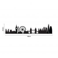 London Silhouette Wall Art Dimensions
