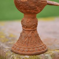Close up of embellished plinth
