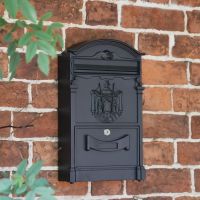 "Midnight Thunder" Dawson Lodge Post Box on Wall 