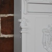 Close up of Column on Dawson Lodge Design 