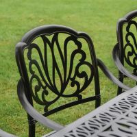 Close up of Floral Patterning on Chair 
